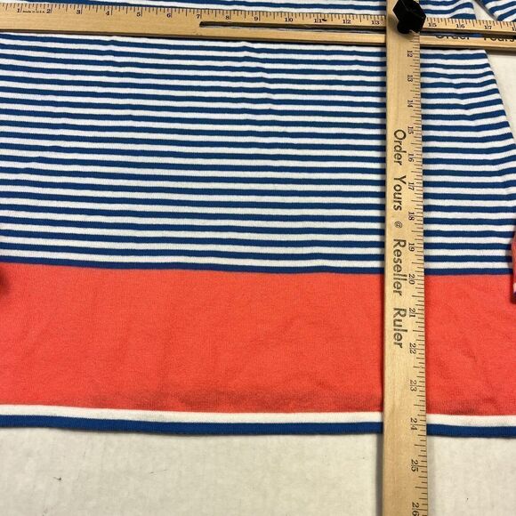 Sail to Sable Tunic Sweater Striped Long Sleeve Nautical Preppy Pullover XS - Picture 6 of 10